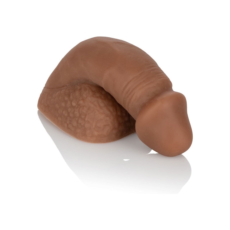 PACKING PENIS - PENE DE SILICONA 10CM - MARRÓN