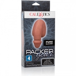 PACKING PENIS - PENE DE SILICONA 10CM - MARRÓN