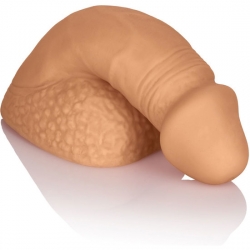 PACKING PENIS - PENE DE SILICONA 10CM - CARAMELO