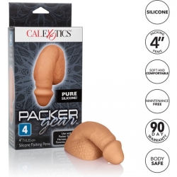 PACKING PENIS - PENE DE SILICONA 10CM - CARAMELO