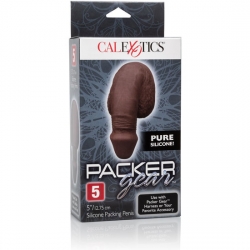 PACKING PENIS - PENE DE SILICONA 12,75CM - NEGRO