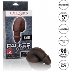 PACKING PENIS - PENE DE SILICONA 12,75CM - NEGRO