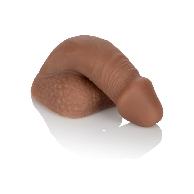 PACKING PENIS - PENE DE SILICONA 12,75CM - MARRÓN