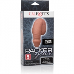 PACKING PENIS - PENE DE SILICONA 12,75CM - MARRÓN