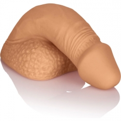 PACKING PENIS - PENE DE SILICONA 12,75CM - CARAMELO