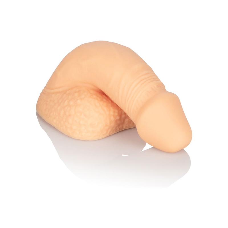 PACKING PENIS - PENE DE SILICONA 12,75CM - CARAMELO