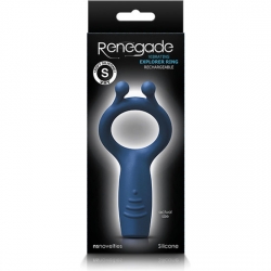 RENEGADE EXPLORER ANILLO VIBRADOR - AZUL