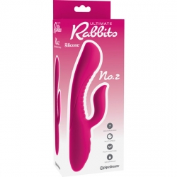 THE ULTIMATE RABBIT NO. 2 VIBRADOR RAMPANTE- FUCSIA