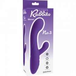 THE ULTIMATE RABBIT NO. 3 VIBRADOR RAMPANTE - MORADO