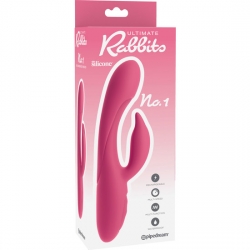 THE ULTIMATE RABBIT NO. 1 VIBRADOR RAMPANTE - ROSA