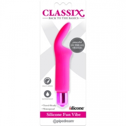 FUN VIBE VIBRADOR DE SILICONA - ROSA