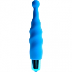 FUN VIBE VIBRADOR DE SILICONA - AZUL