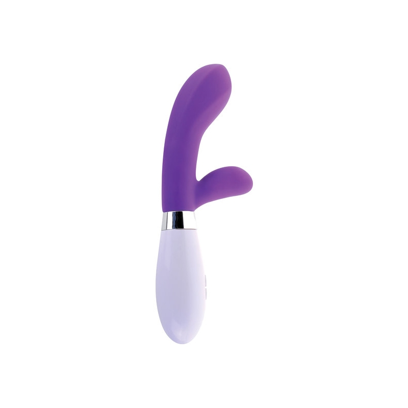 CONEJITO VIBRADOR PUNTO G DE SILICONA - MORADO