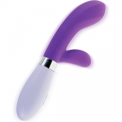 CONEJITO VIBRADOR PUNTO G DE SILICONA - MORADO