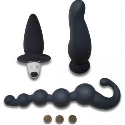 MY FAVORITE ANAL PLAY BOX KIT DE JUGUETES - NEGRO