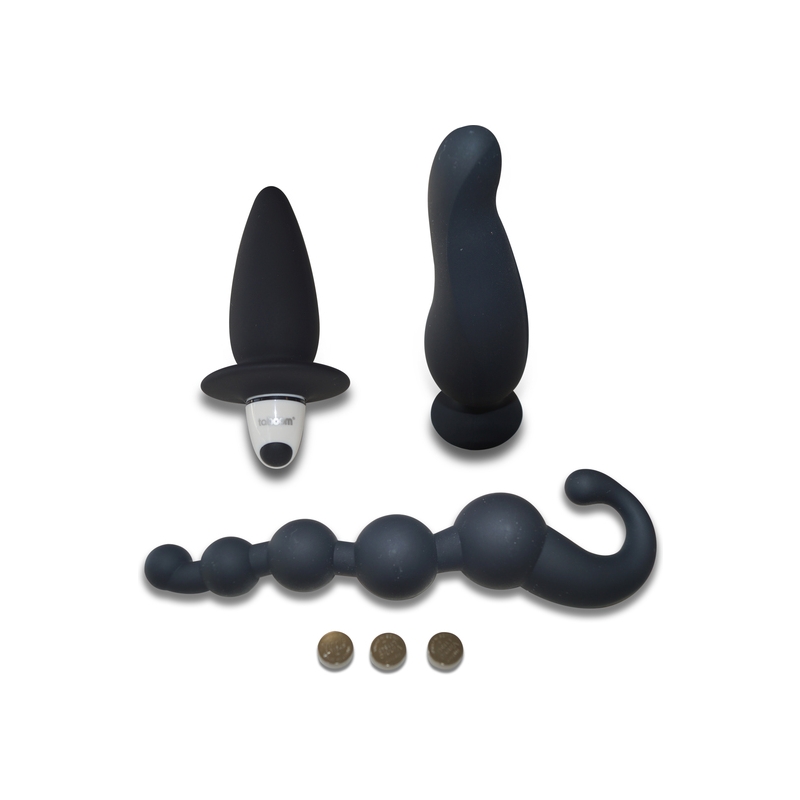 MY FAVORITE ANAL PLAY BOX KIT DE JUGUETES - NEGRO