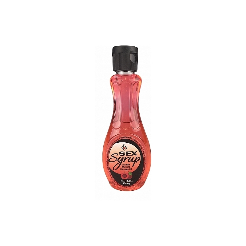 SEX SYRUP - ACEITE DE MASAJE CEREZA - 118ML