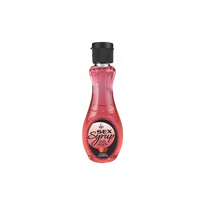 SEX SYRUP - ACEITE DE MASAJE FRESA - 118ML