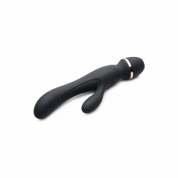 SHEGASM SUPREME 3 EN 1 VIBRADOR RAMPANTE CON SUCCIONADOR - NEGRO