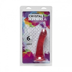 CRYSTAL JELLIES SLIM DONG 16CM - ROSA