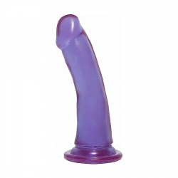 CRYSTAL JELLIES SLIM DONG 16CM - MORADO