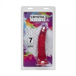 CRYSTAL JELLIES THIN DONG 18CM - ROSA