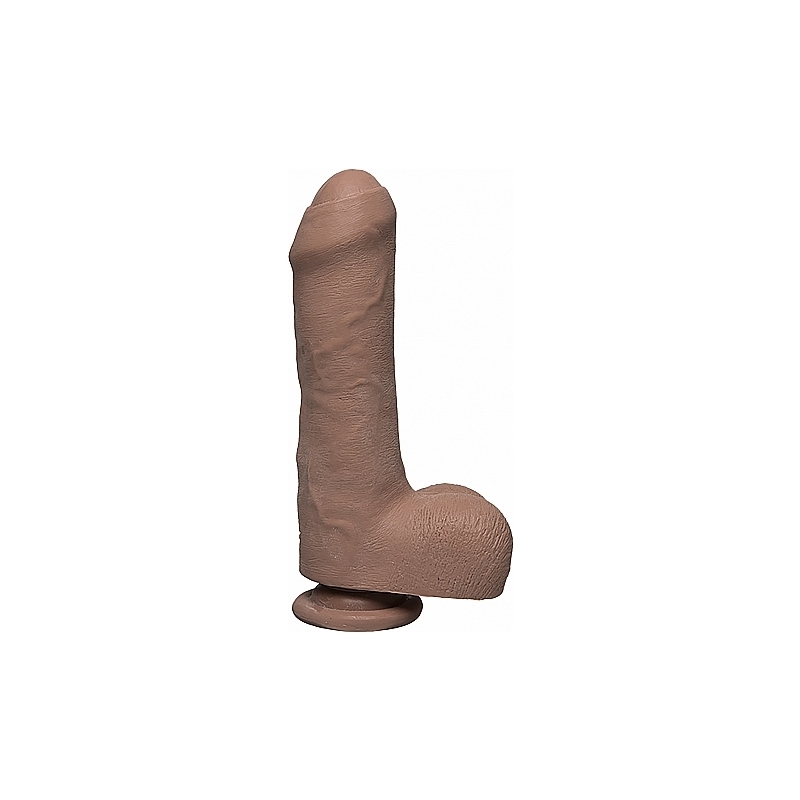 UNCUT D - PENE REALÍSTICO ULTRASKYN 17,5CM - CARAMELO