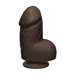 FAT D - PENE REALÍSTICO ULTRASKYN 15,7CM - CHOCOLATE