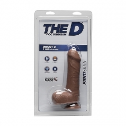 UNCUT D - PENE REALÍSTICO FIRMSKYN 17,5CM - CARAMELO