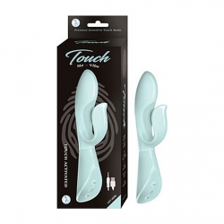 TOUCH ME VIBRADOR DE SILICONA - TURQUESA