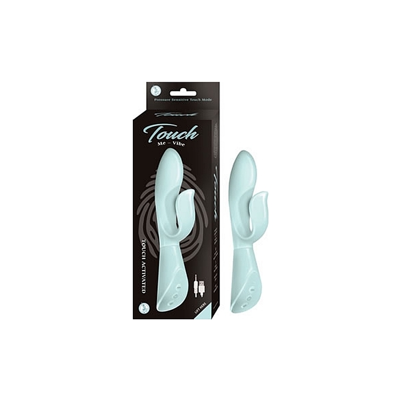 TOUCH ME VIBRADOR DE SILICONA - TURQUESA