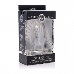 GAPE GLORY PLUG DILATADOR - TRANSPARENTE