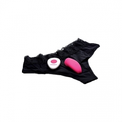 PLAYFUL BRAGUITAS CON BALA VIBRADORA 10X CON MANDO - ROSA