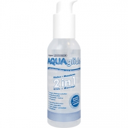 AQUAGLIDE 2 EN 1 LUBRICANTE + MASAJE 125 ML