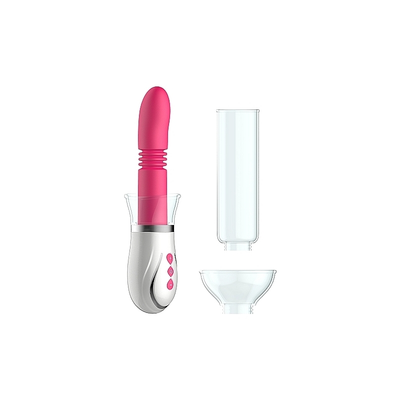 THRUSTER - 4 IN 1 KIT DE BOMBEO PARA PAREJAS - ROSA