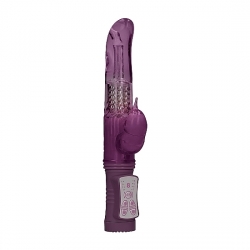 VIBRADOR RAMPANTE DOLPHIN CON ROTACIÓN - MORADO