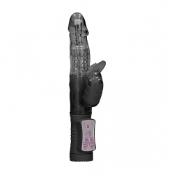 VIBRADOR RAMPANTE BEETLE CON ROTACIÓN - NEGRO