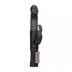 VIBRADOR RAMPANTE THRUSTING RABBIT - NEGRO