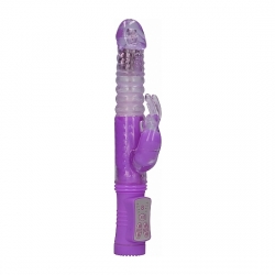 VIBRADOR RAMPANTE THRUSTING RABBIT - MORADO