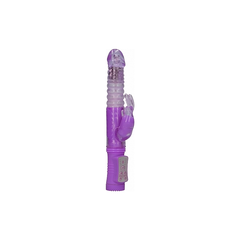 VIBRADOR RAMPANTE THRUSTING RABBIT - MORADO