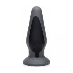 ESTIM PLUG ANAL DE SILICONA - NEGRO