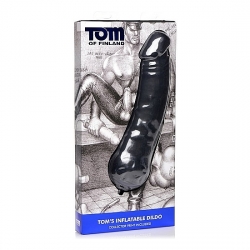 TOM OF FINLAND TOMS PENE INFLABLE DE SILICONA - NEGRO