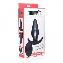 KINETIC THUMPING 7X PLUG ANAL LARGE - NEGRO