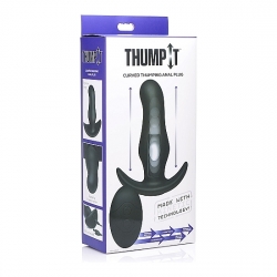 KINETIC THUMPING 7X PLUG ANAL PUNTO P - NEGRO