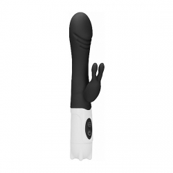 RABBIT VIBRADOR RAMPANTE - NEGRO