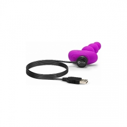 TRIPLET PLUG DE CUENTAS ANALES TRIPLE - FUCSIA