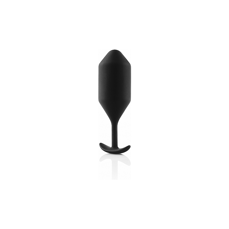 SNUG PLUG ANAL SILICONA 16CM - NEGRO