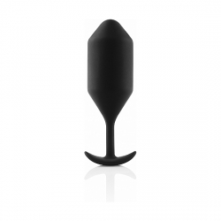 SNUG PLUG ANAL SILICONA 16CM - NEGRO