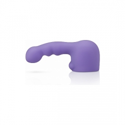 LE WAND PETITE RIPPLE ACOPLE SILICONA - VIOLETA