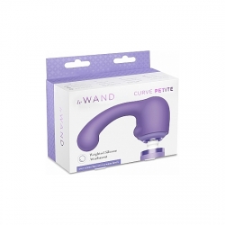 LE WAND PETITE CURVE ACOPLE SILICONA - VIOLETA